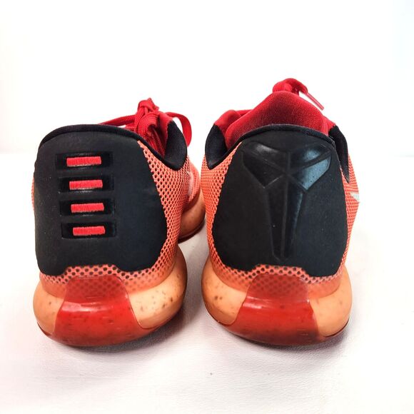 2015 Nike Kobe 10 X MAJORS Hot Lava Crimson Sneaker 705317-616 Mens Size 9 - Picture 5 of 16